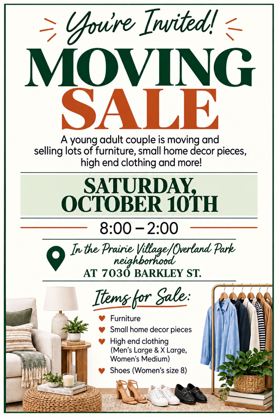 Moving Sale  photo 1